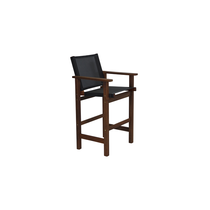 Merbau sling Bar chair