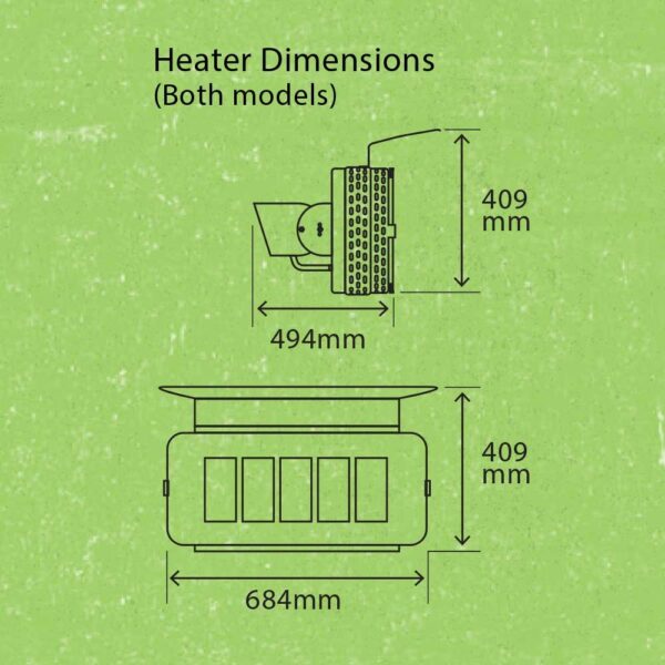 Outdoor gasmate Heater - Image 3