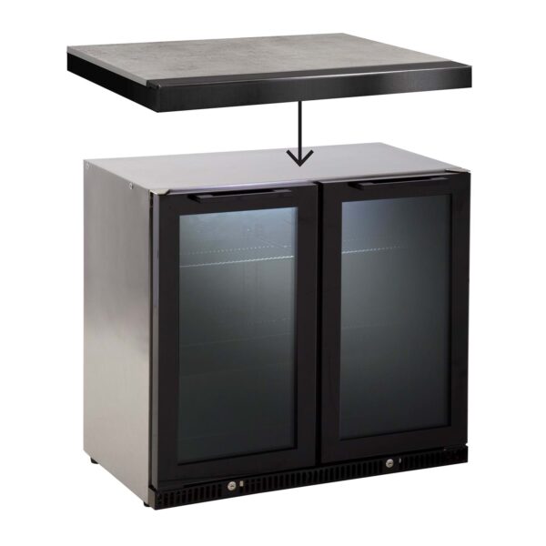 Nova double Door fridge - Image 3