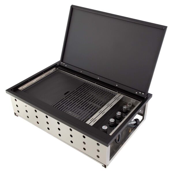 PHOENIX BLACK 4 BURNER BBQ - Image 4