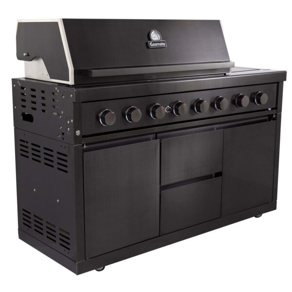 Nova 6 Burner plus/side burner  on cabinet - Image 2