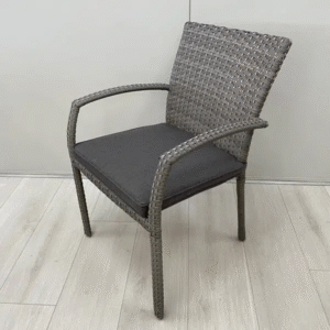 Byron wicker stackable chair