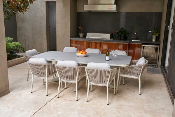 Augusta Tub 9 Pce Dining Set