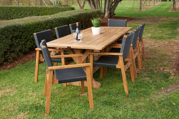 Recycled Teak 9 Pce Dining Set