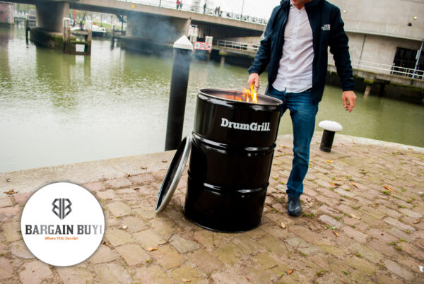 Drum Grill Smoker/Firepit Large - Image 3