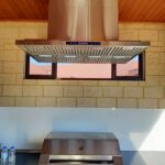 Rangehood with 3000m3 twin motor