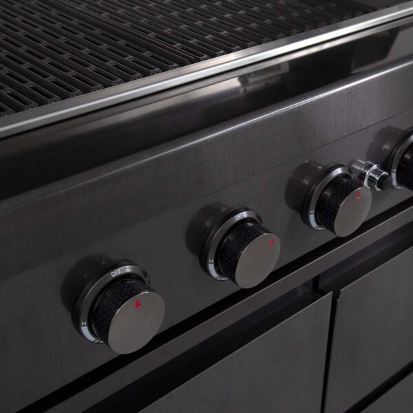 Nova 6 Burner plus/side burner  on cabinet - Image 4