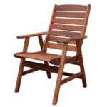 Merbau Highback Chair