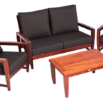 Merbau 4 Piece sofa set