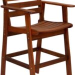 Merbau Queen Bar chair