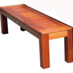 Hayman solid bench Merbau