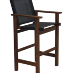 Merbau sling Bar chair