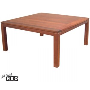 900 square Post Leg table