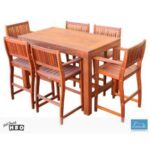 Hardwood Timber Bar Setting