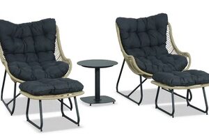Logan Sofa chair and Ottoman