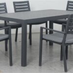 Mayfair 7 Pce Dining Set in Gunmetal