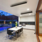 Outdoor Radiant Heaters Medium - 1800W by Rinnai