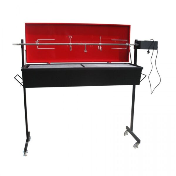 Warrior Enamel Pig Spit Roaster 1500mm long - Image 5