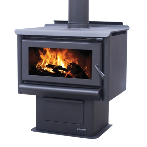 Masport Riverstone - Freestanding Steel Fire with pedestal