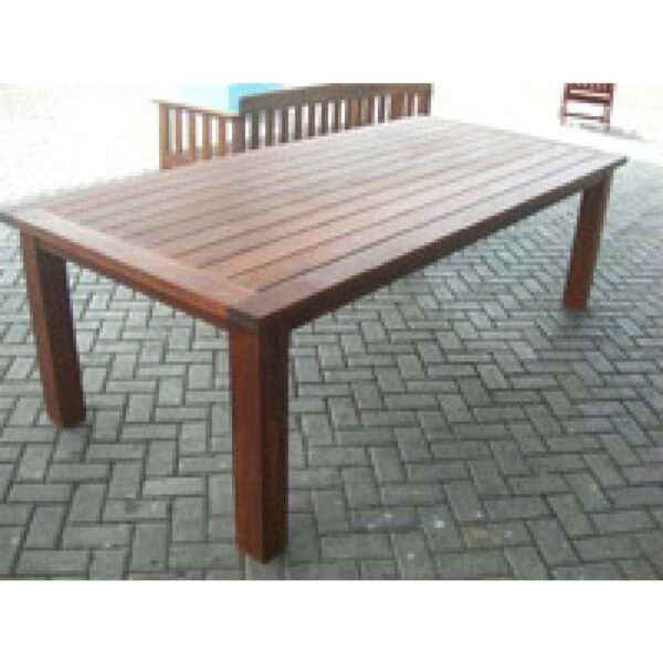 Solid Merbau Timber Outdoor Dining Table