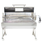 Hooded Spartan Stainless Spit Rotisserie 1500
