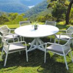 Sunset 7 Pce Round Dining set