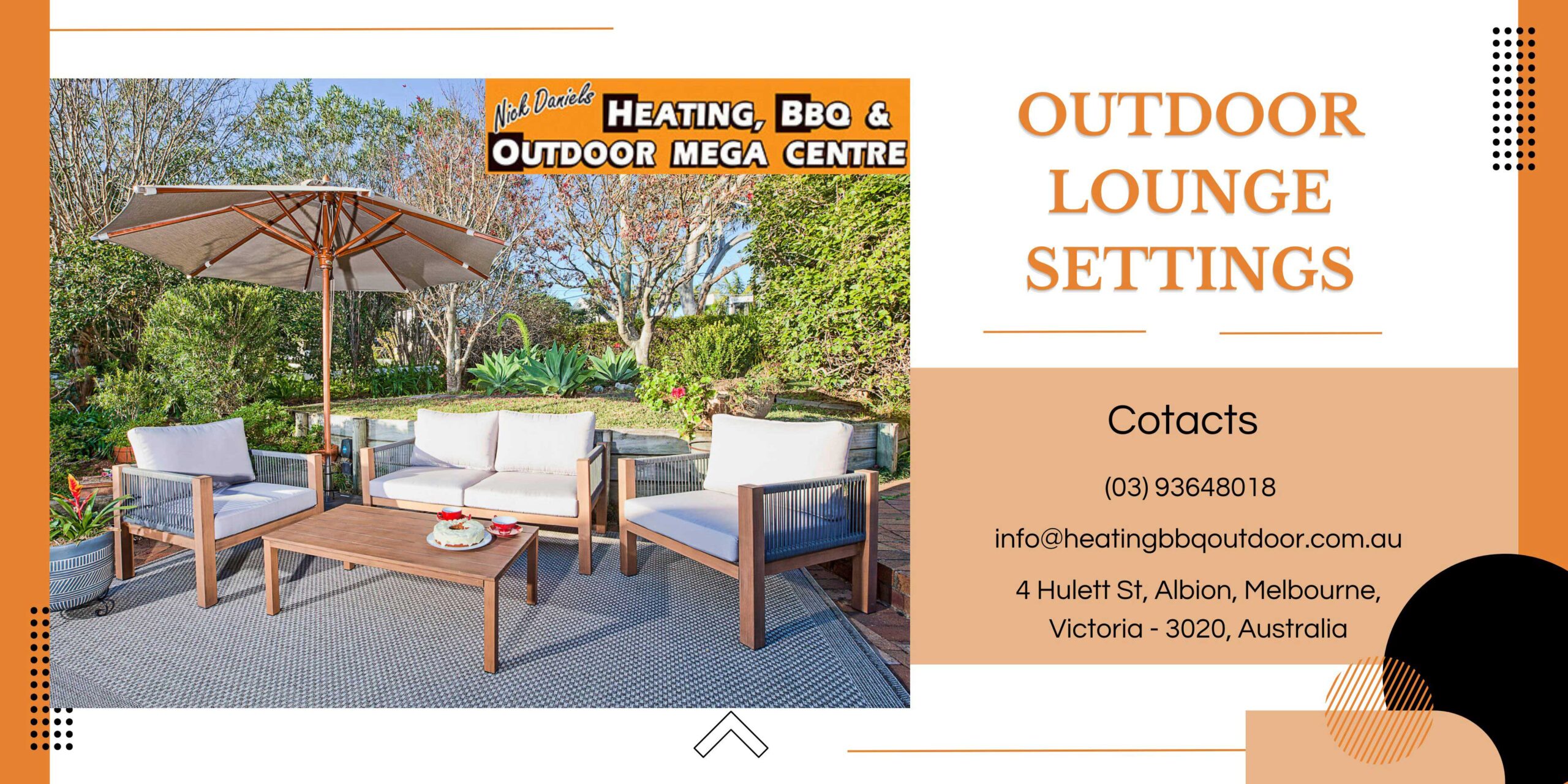 10 Best Outdoor Lounge Settings in Melbourne for Stylish Backyard Living