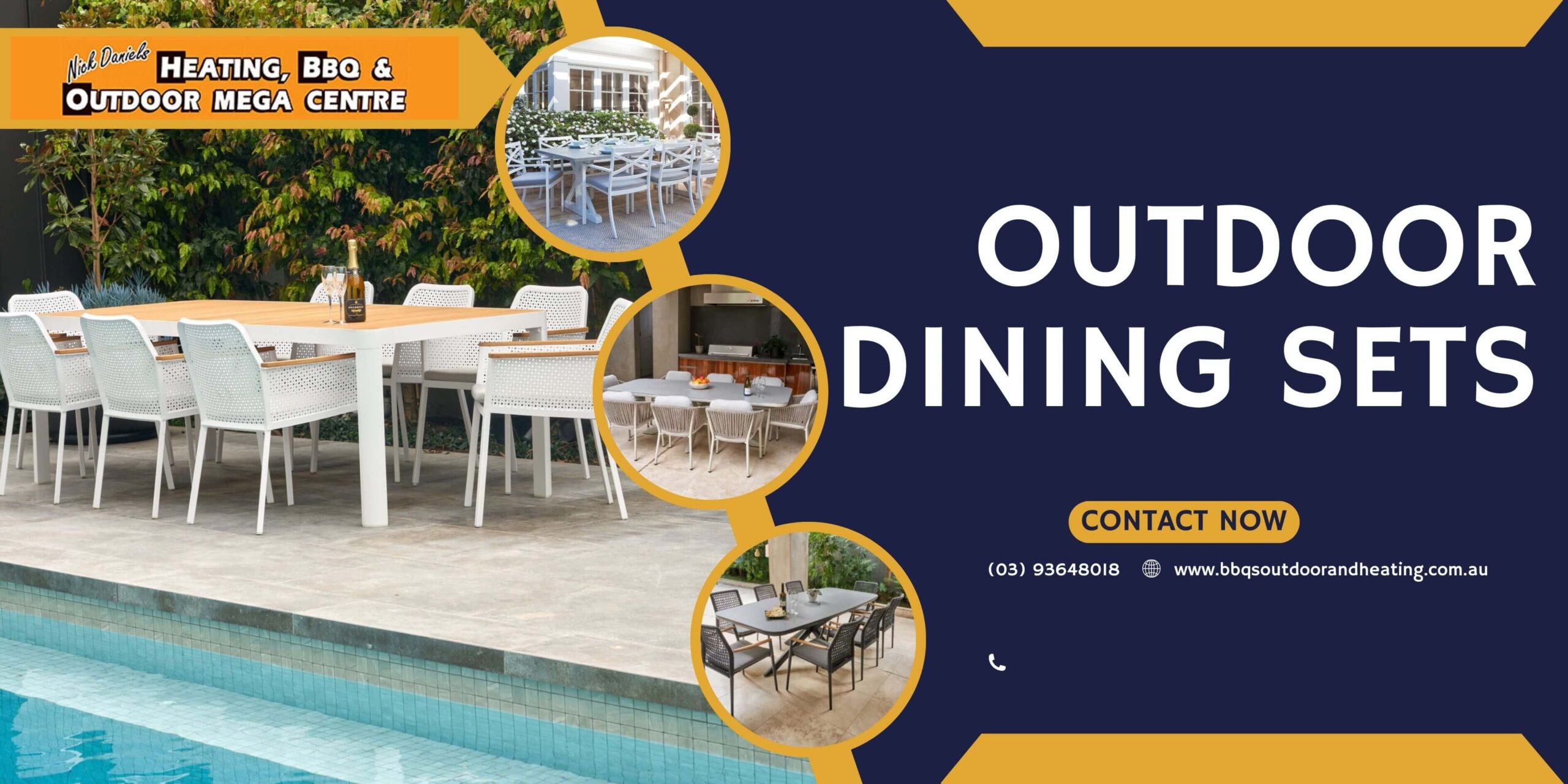 Top 10 Outdoor Dining Sets in Melbourne for Stylish Alfresco Living